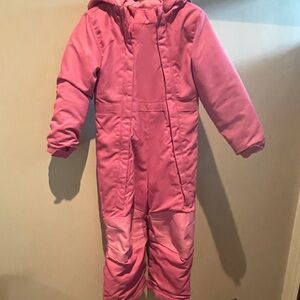 Cat & Jack pink one piece snowsuit 3T